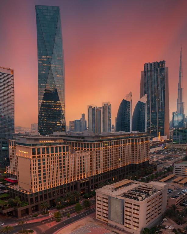 Dubai's financial district skyline